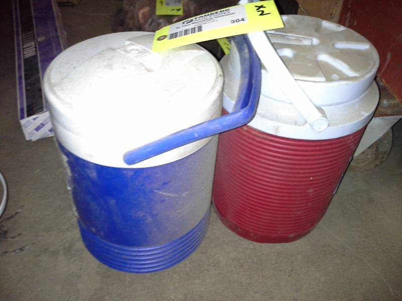lot 304 image: Lot of (2) Water Coolers
