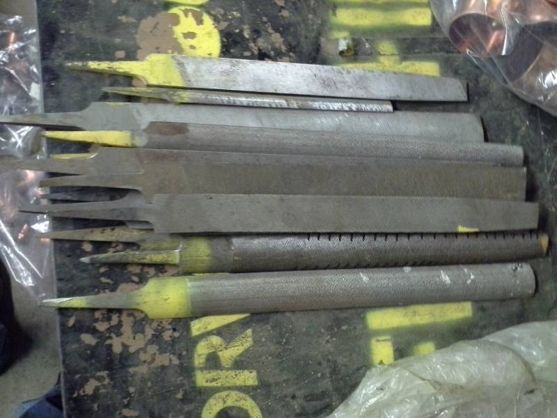 lot 313 image: Lot of (12) Metal Files
