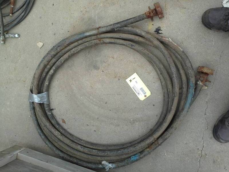 lot 142 image: Lot of (1) High Pressure Hoses with Connections