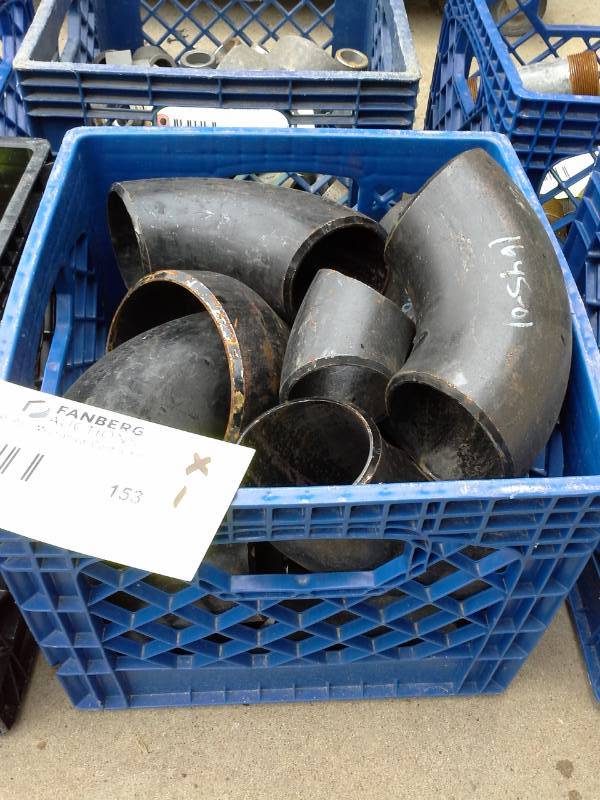 lot 153 image: Pipe Elbow Fittings