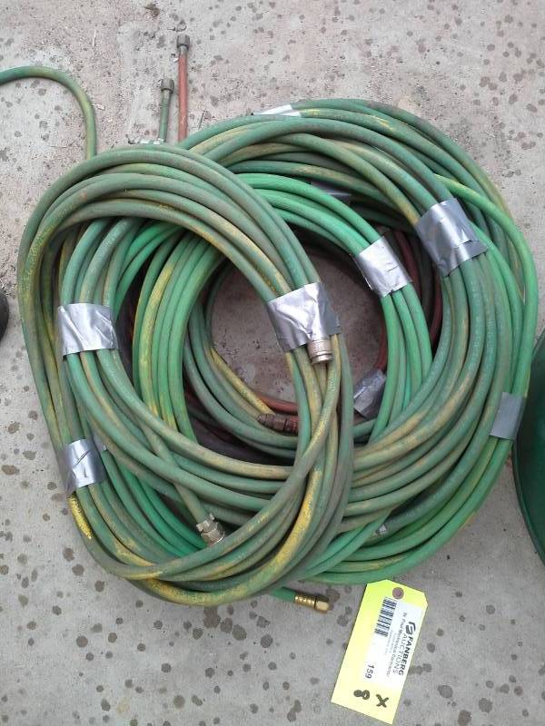lot 159 image: Lot of (8) Air Hoses