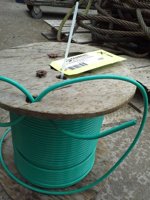 lot 167 image: Plastic Tubing On Wood Spool HWN-2 OR MTW GRII PRII VW-1 600V DR ALM