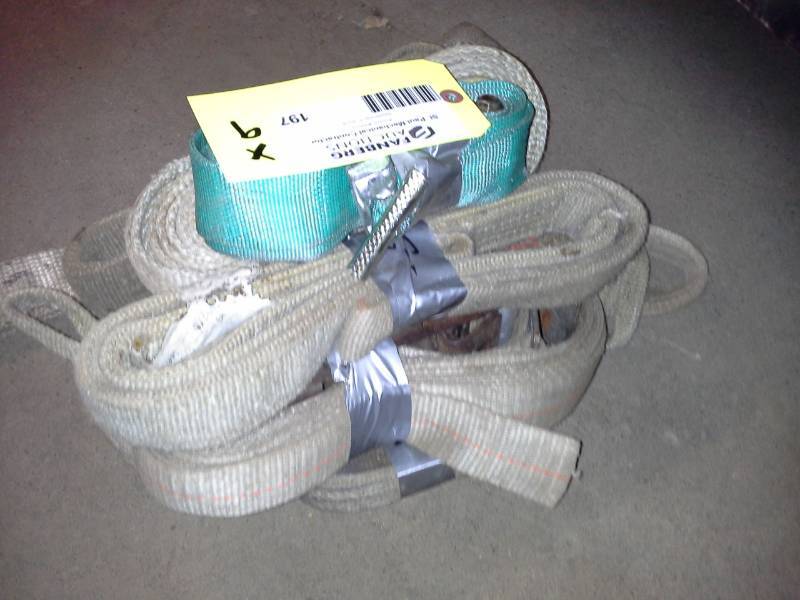 lot 197 image: Lot of (9) Nylon Straps