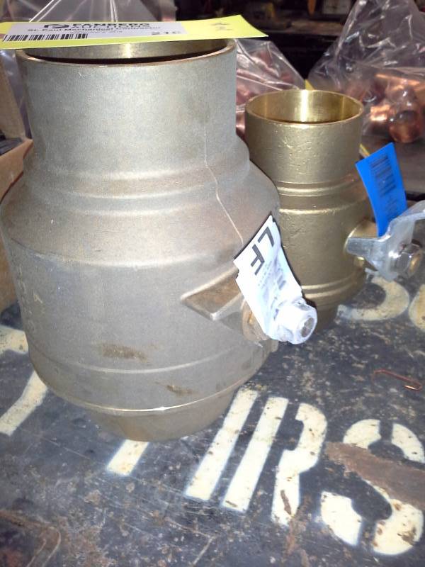 lot 210 image: Lot of (2) Apollo Commercial Shut-off Valves 400CWP