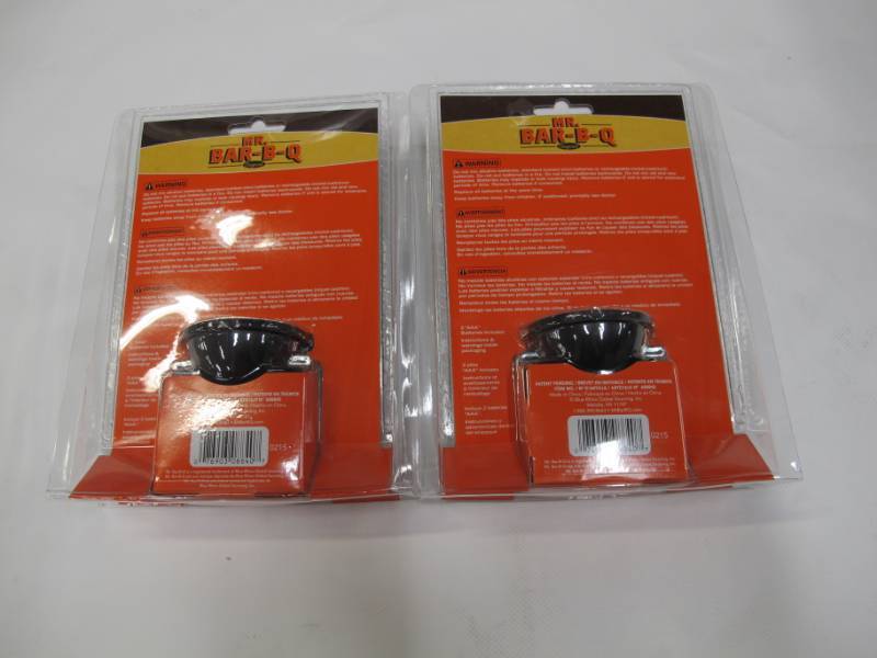 lot B33 image: Pair of Mr. BBQ Grilling Head Lamps - NEW