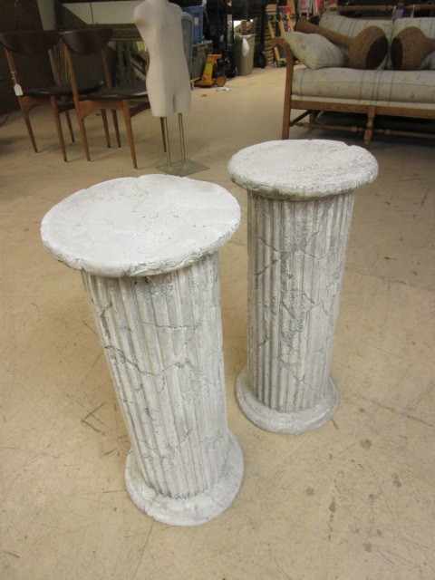lot 136 image: ROMAN COLUMN STANDS