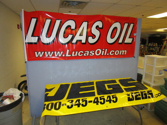 lot 197 image: AUTOMOTIVE BANNERS