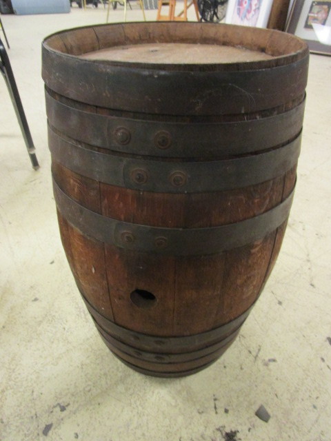 lot 244 image: OAK BARREL