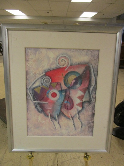 lot 249 image: ABSTRACT PAINTING