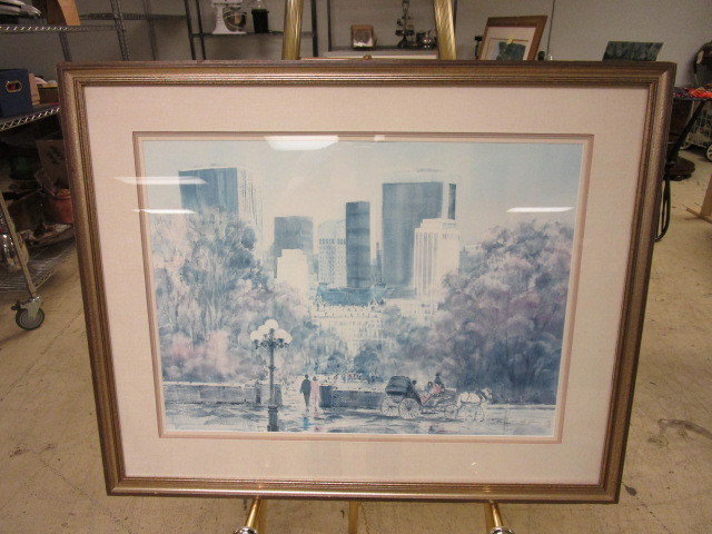 lot 250 image: LIMITED EDITION SIGNED LOU ROMAN PRINT