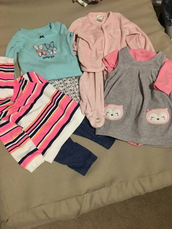 lot 23 image: Assorted Baby Clothes 6-9months