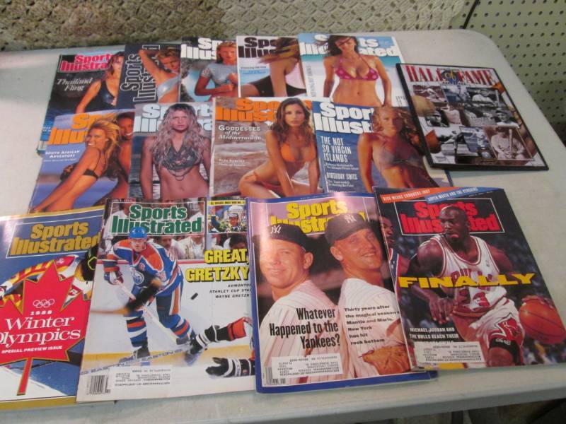 lot 15 image: Collection of Sports Illustrated Sw...