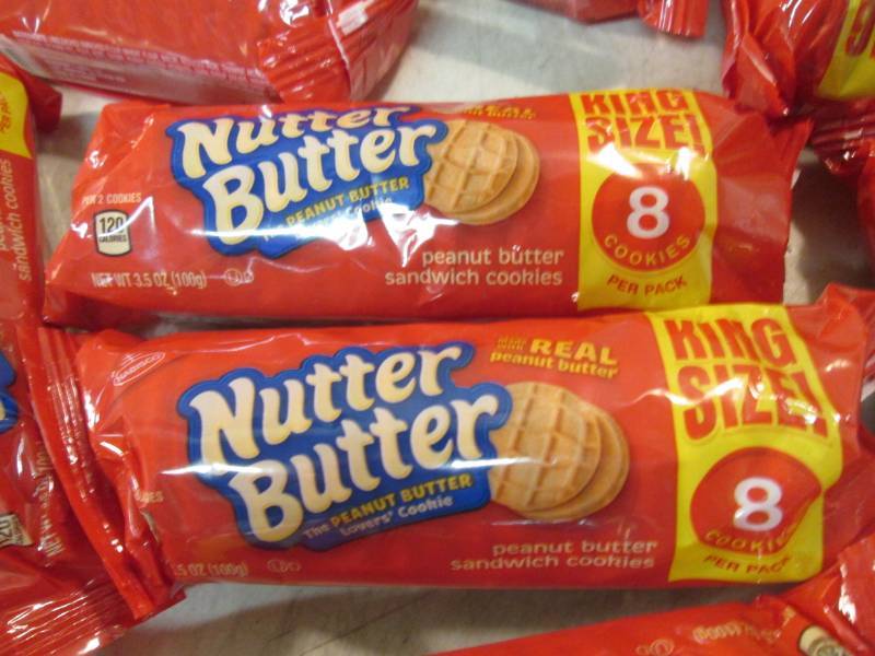lot 57 image: 12 Packs of Nutter Butter Cookies  ...