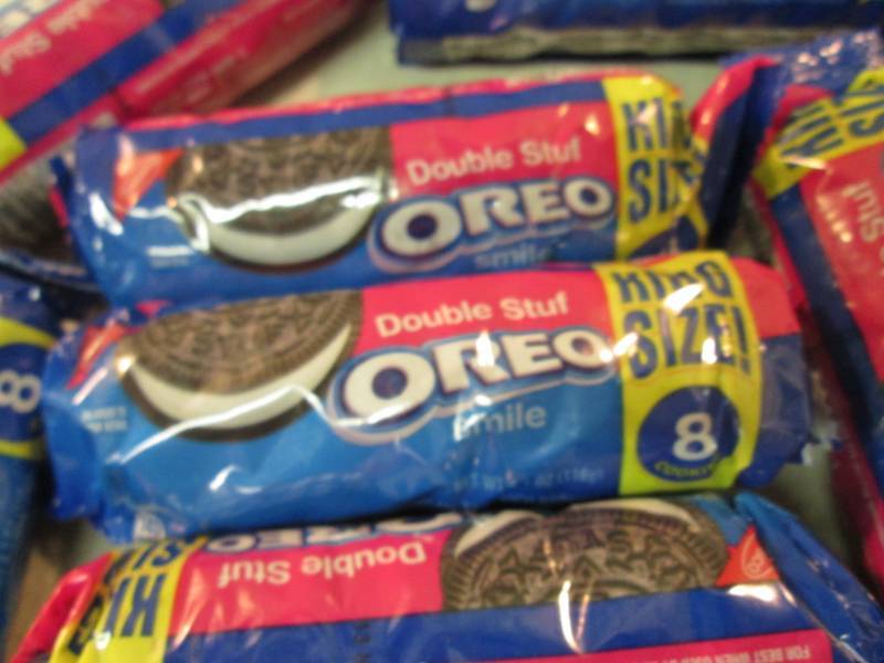lot 58 image: 12 Packs of Double Stuf Oreo Cookie...