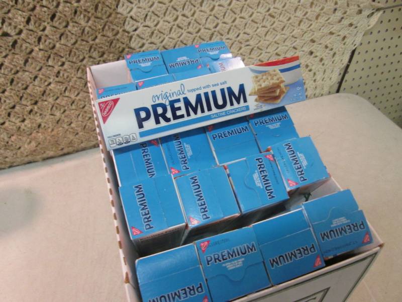 lot 75 image: 27 Boxes of Saltine Crackers  D-1...