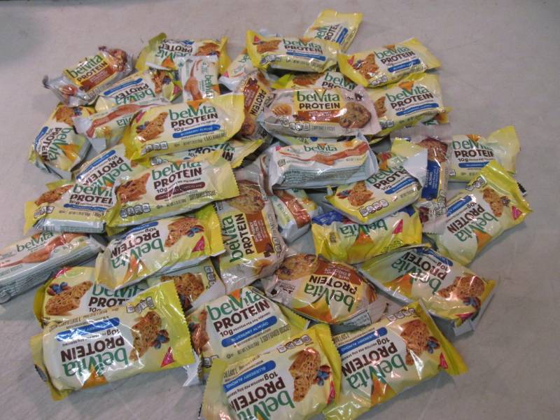 lot 85 image: Large Lot of Assorted Belvita Prote...