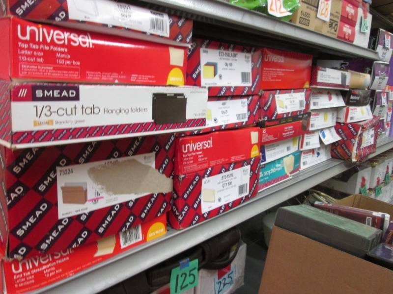 lot 95 image: Lot of Assorted Office Files and Fo...