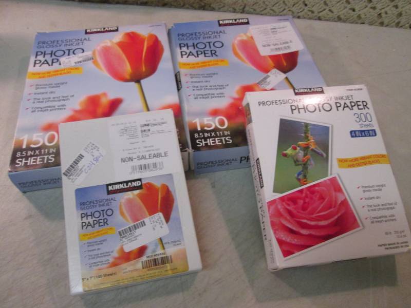 lot 134 image: Assorted Packs of Photo Paper  RM2...