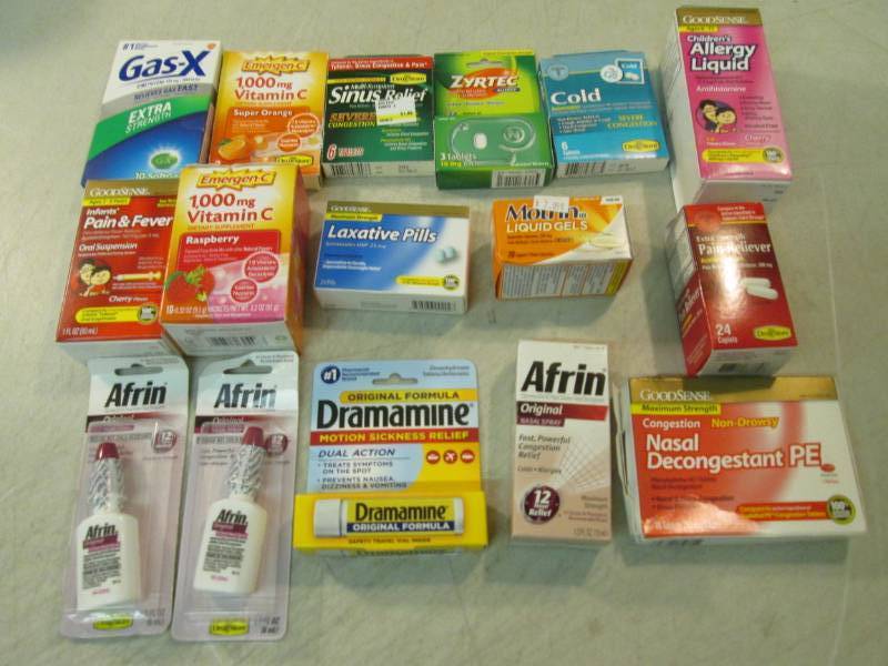 lot 158 image: Assortment of Various Medicine  RMW...
