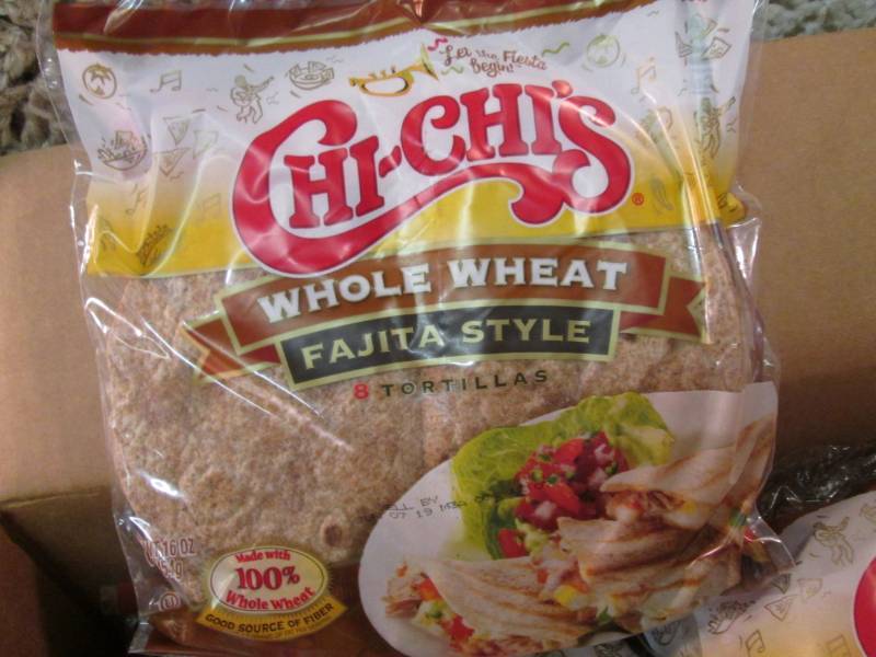 lot 164 image: Case of 12 Packs of Chi-Chis Whole...