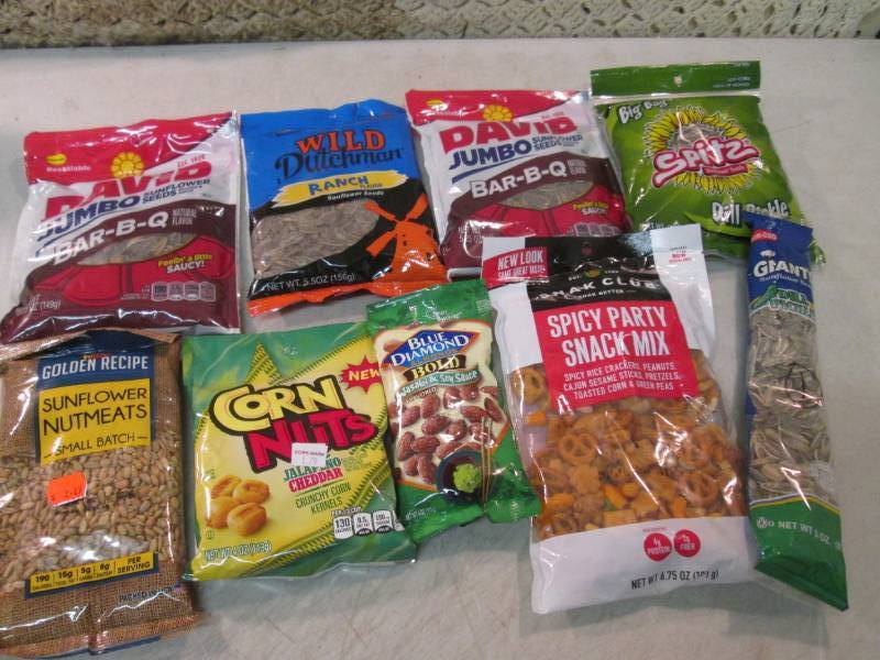 lot 176 image: Lot of Assorted Sunflower Seeds Etc...