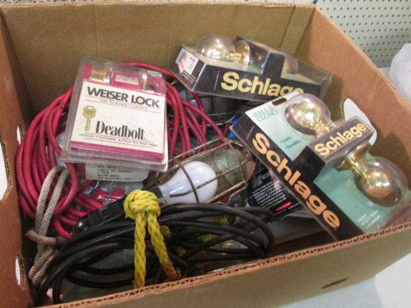 lot 179 image: Lot of Misc Door Hardware, Work Lig...