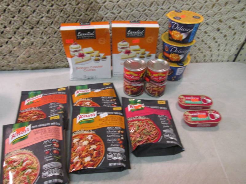 lot 180 image: Lot of Misc Foods  B-1...