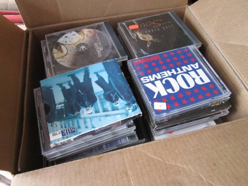 lot 184 image: Box of Assorted CDs  CLR...