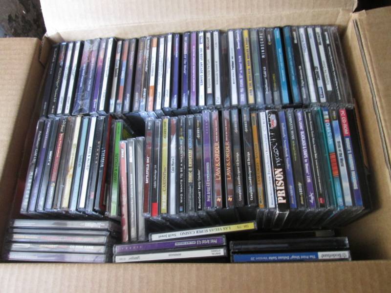 lot 188 image: Box of Assorted CDs  CLR...