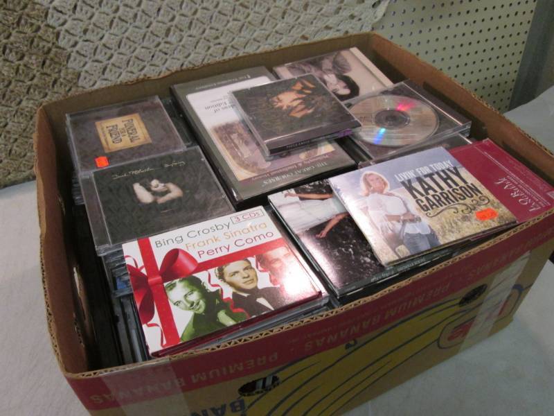 lot 229 image: Box Full of CDs  C-2...