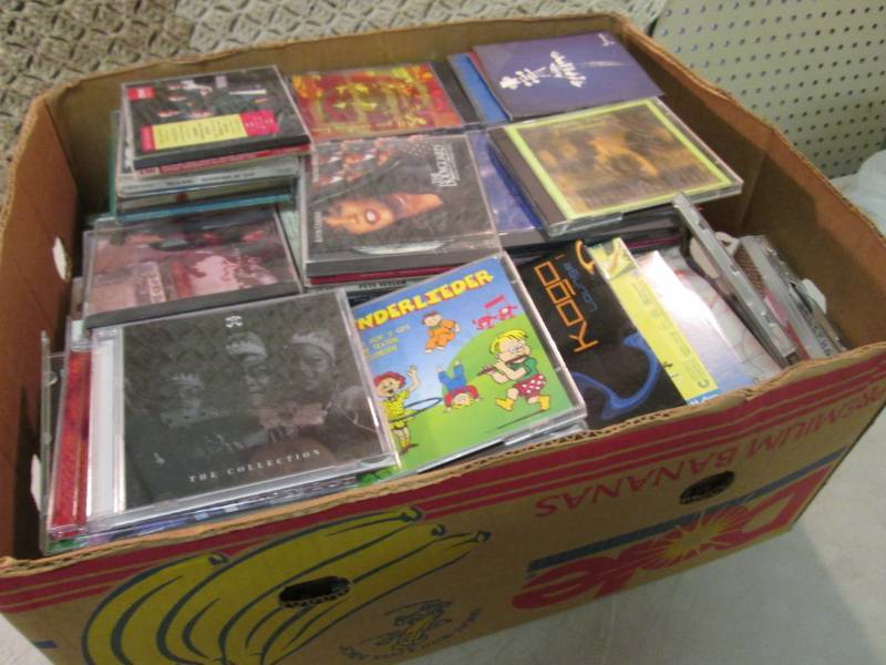 lot 230 image: Box Full of CDs  C-2...