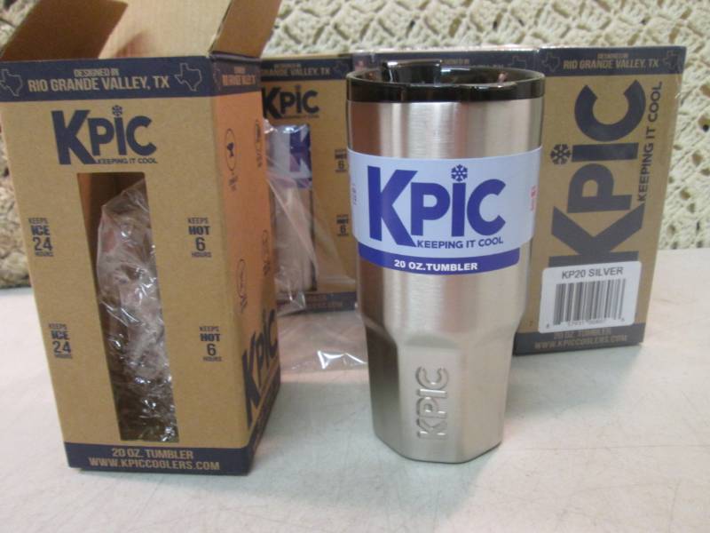 lot 240 image: Lot of 6 - 20 ounce K Pic Double Wa...