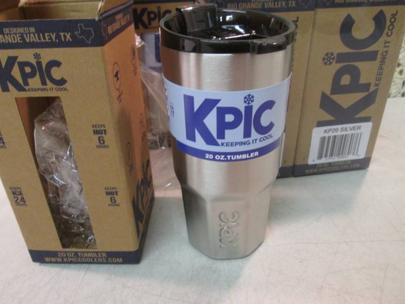 lot 241 image: Lot of 6 - 20 ounce K Pic Double Wa...
