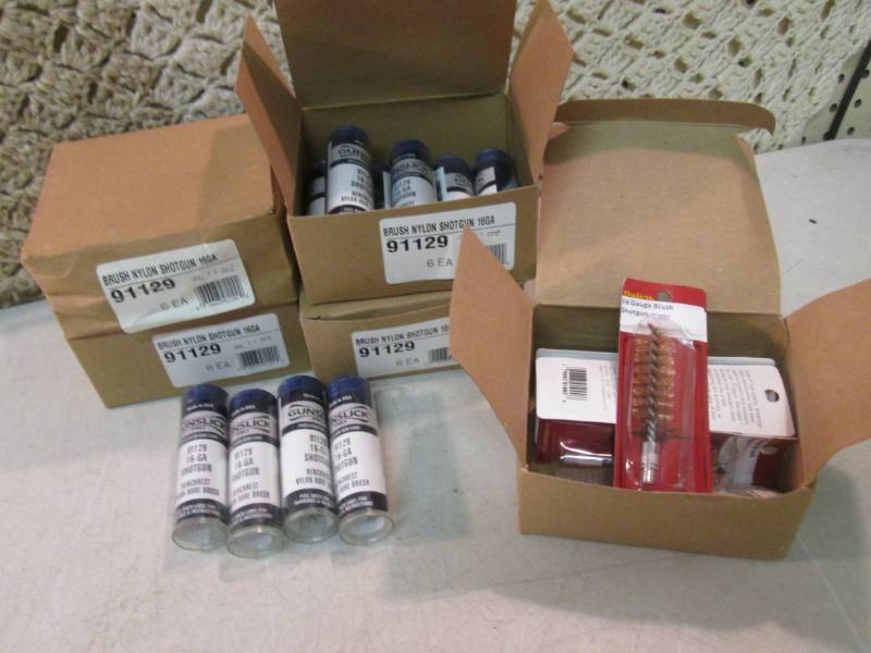 lot 246 image: Lot of Assorted Gun Bore Brushes  F...