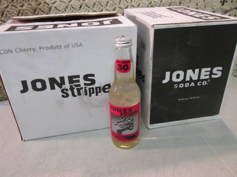 lot 260 image: 2 - 12 Packs of Jones Stripped Cher...