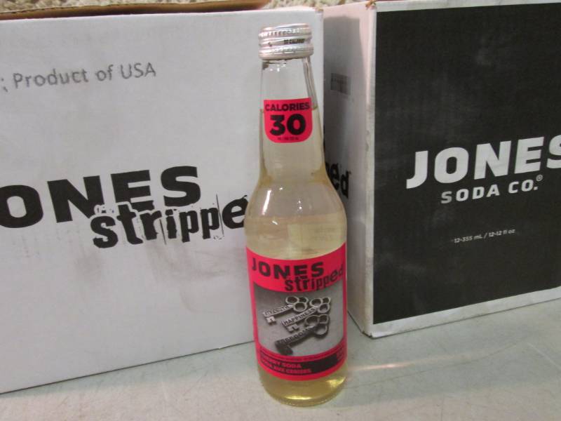 lot 261 image: 2 - 12 Packs of Jones Stripped Cher...