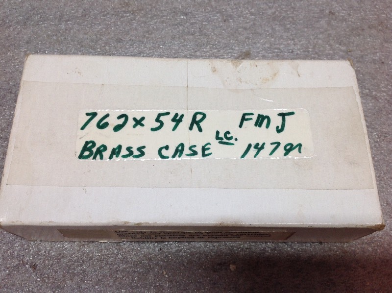 lot 110 image: 7.62-54R Cartridges