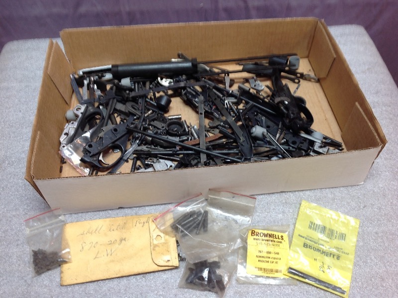 lot 113 image: Remington 870 12-20-28 and 410 Parts