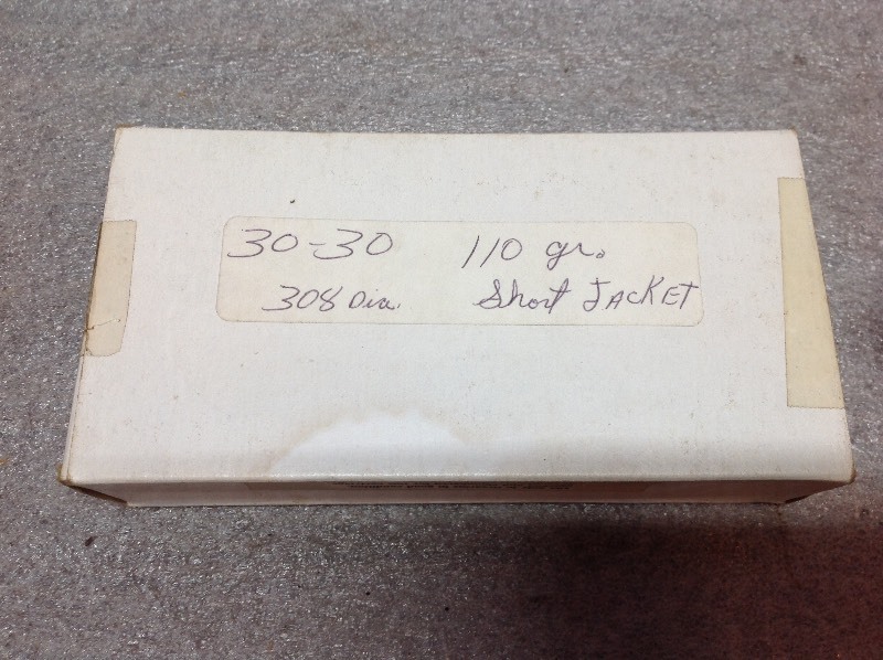 lot 117 image: 30-30 Short Jacket Cartridges