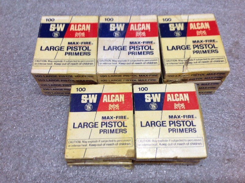 lot 128 image: Large Pistol Primers