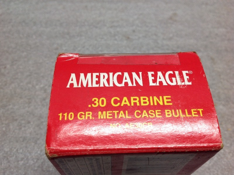 lot 141 image: .30 Carbine Cartridges