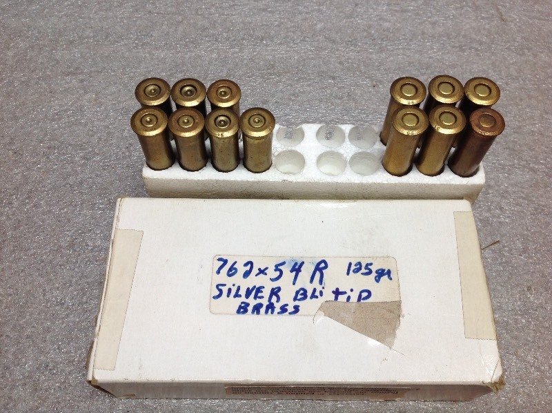 lot 146 image: 7.62-54R Cartridges & Casings