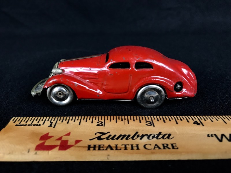lot 10 image: Vintage Schuco Model  #1001 Metal Toy Car