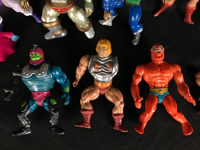 lot 53 image: Vintage Masters of the Universe Action Figures