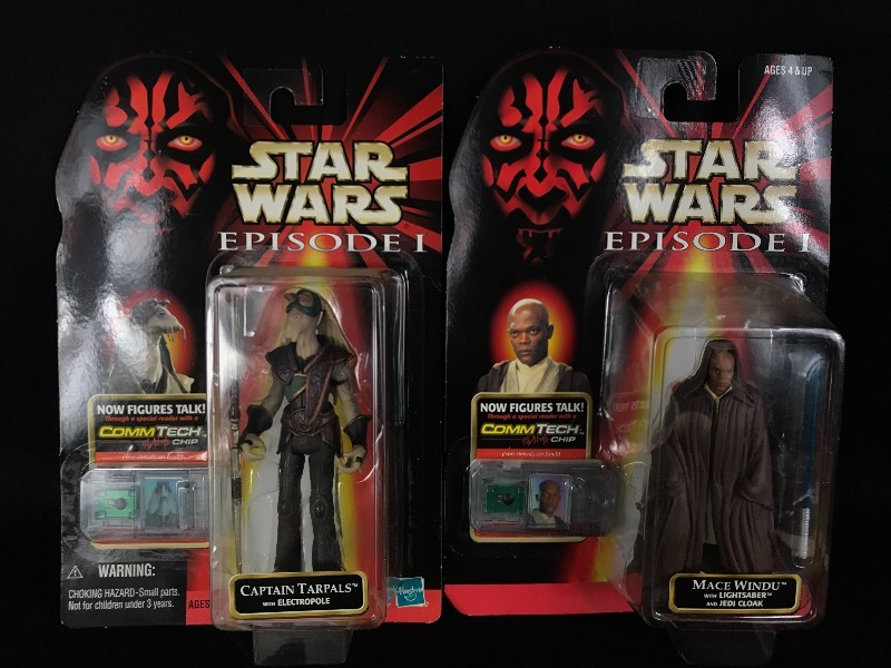 star wars episode 1 commtech action figures