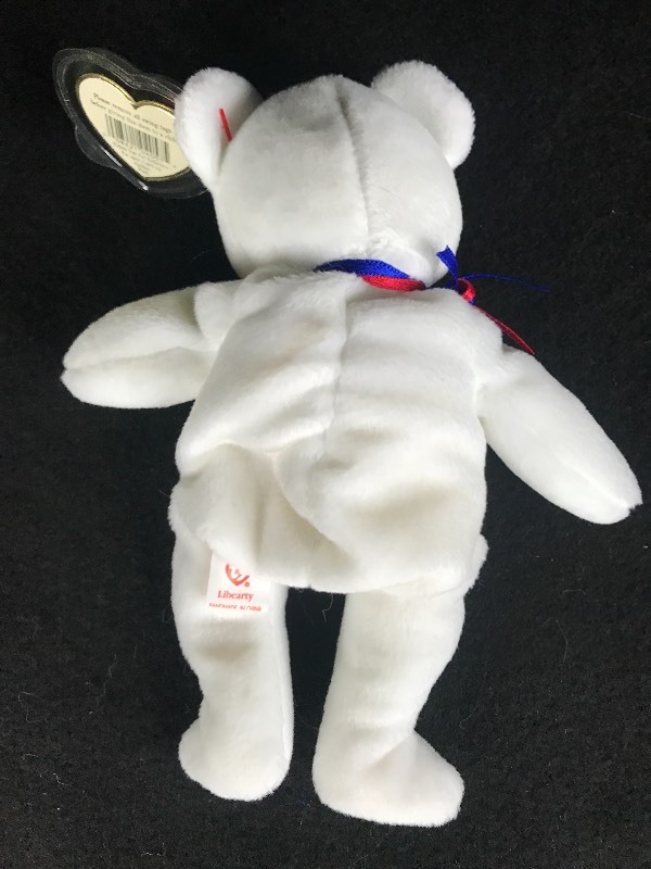 lot 97 image: RARE ERROR TY Beanie Baby Libearty