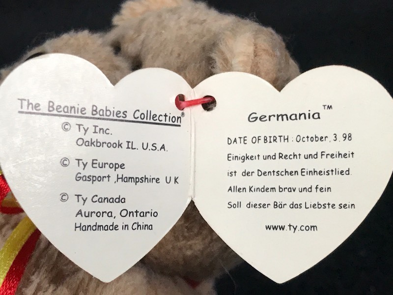 germania beanie baby