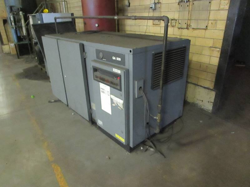lot 3 image: Atlas Copco GA509 Air Compressor