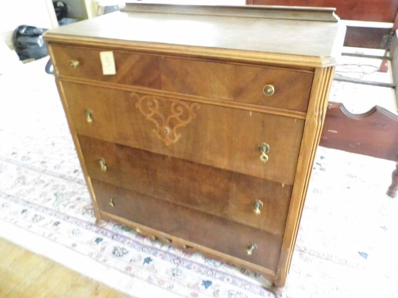 lot 3 image: Walnut Dresser