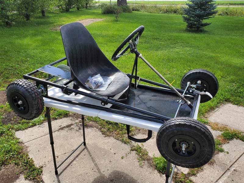 Brand New Standard Vintage Go Kart Kit Climax Mn Auction Skid